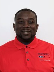 Accessory Technician Travis Small in Service at Bozard Ford